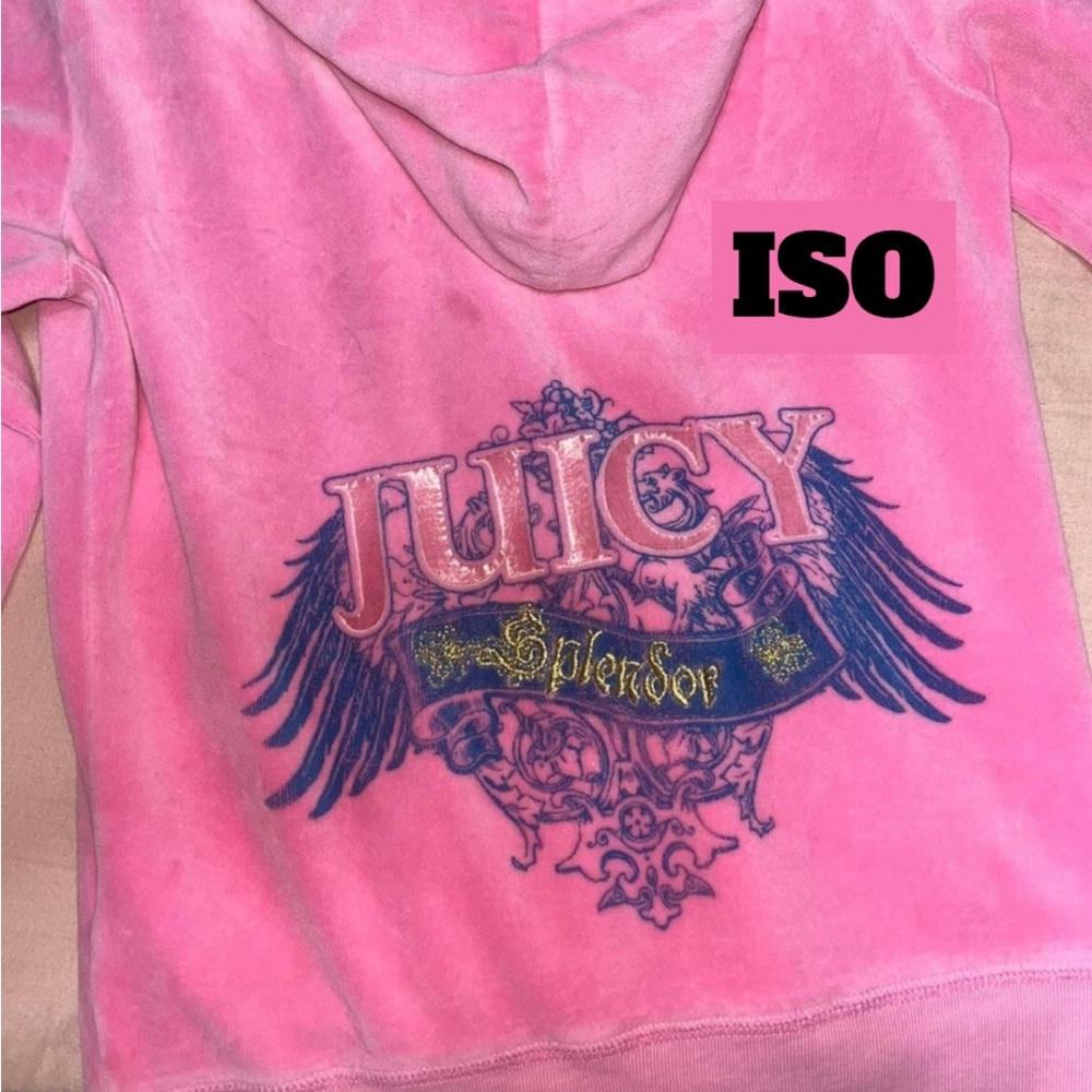 ISO JUICY COUTURE JUICY SPLENDOR TRACKSUIT PANTS